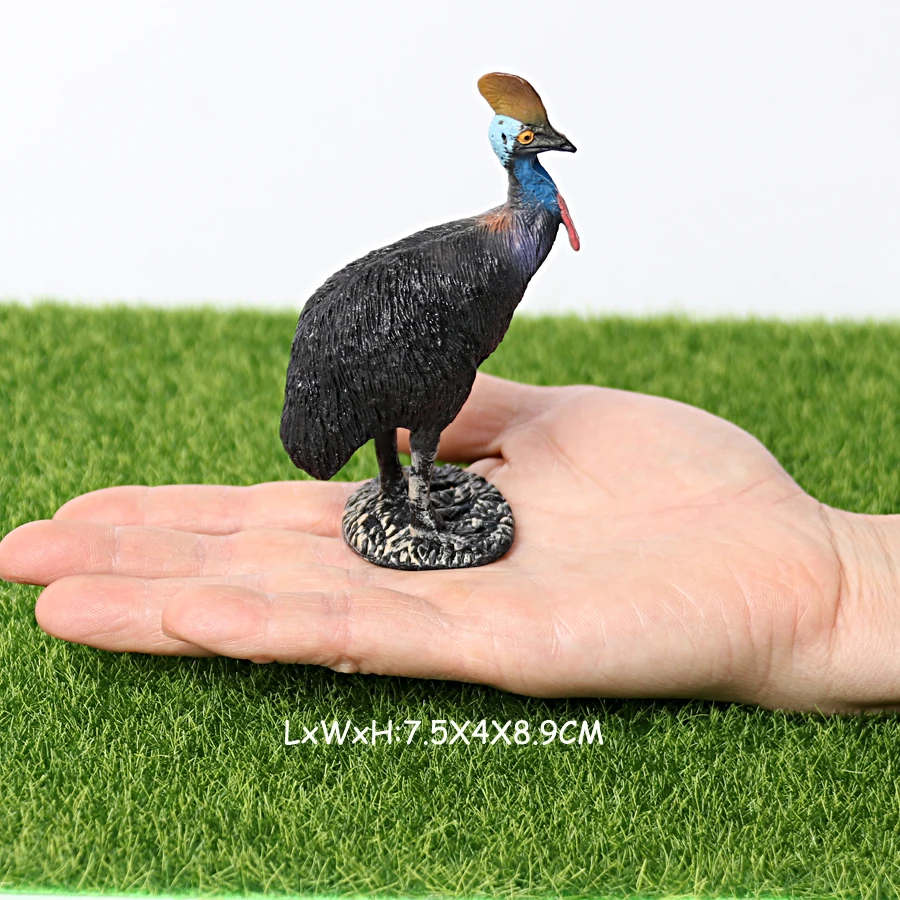  Simulation Emu Platypus Cassowary Wombat Tasmaniandevil Australian Animal Model Figures Christmas Birthday Gift for Kids