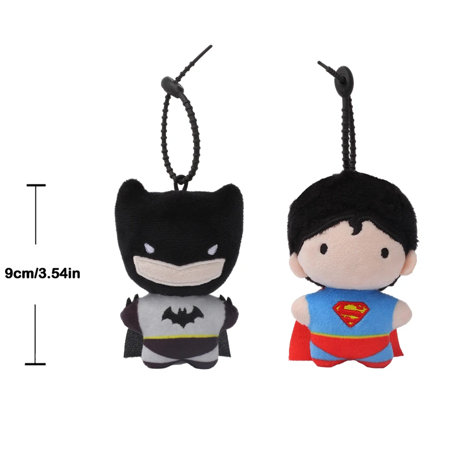 New Batman Superman Plush Toys 20cm DC Comics Justice League Soft Stuffed Dolls Christmas Halloween Gifts for Kids