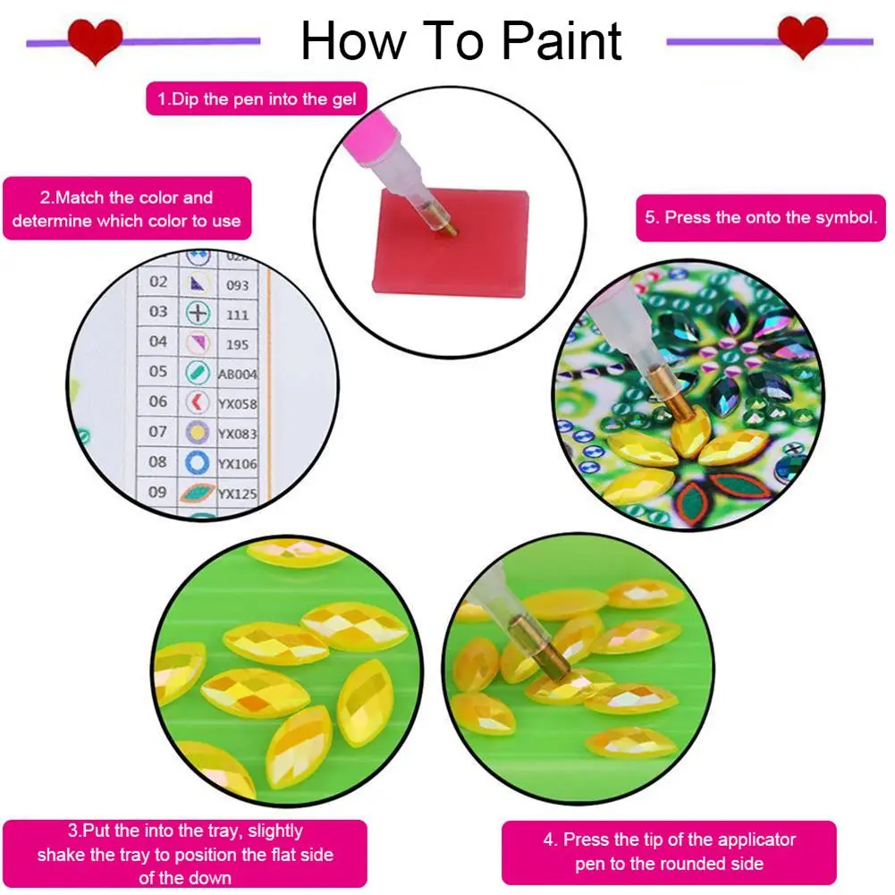 6pcs DIY Diamond Painting Greeting Cards Christmas Rhinestone Art Mosaic Postcards Festive Holiday Celebration Craft Gift Set