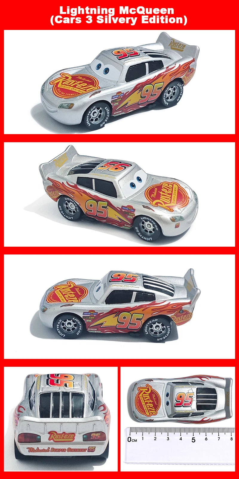 Pixar Cars 3 Lightning Mcqueen Toys Mater Model Collection 1:55 Diecast Vehicles Alloy Car Toys For Child Christmas Gift