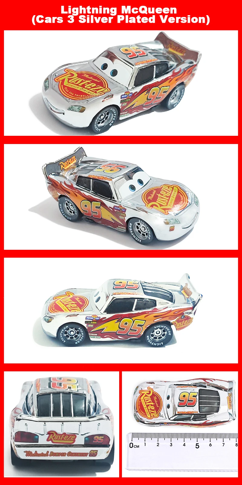 Pixar Cars 3 Lightning Mcqueen Toys Mater Model Collection 1:55 Diecast Vehicles Alloy Car Toys For Child Christmas Gift