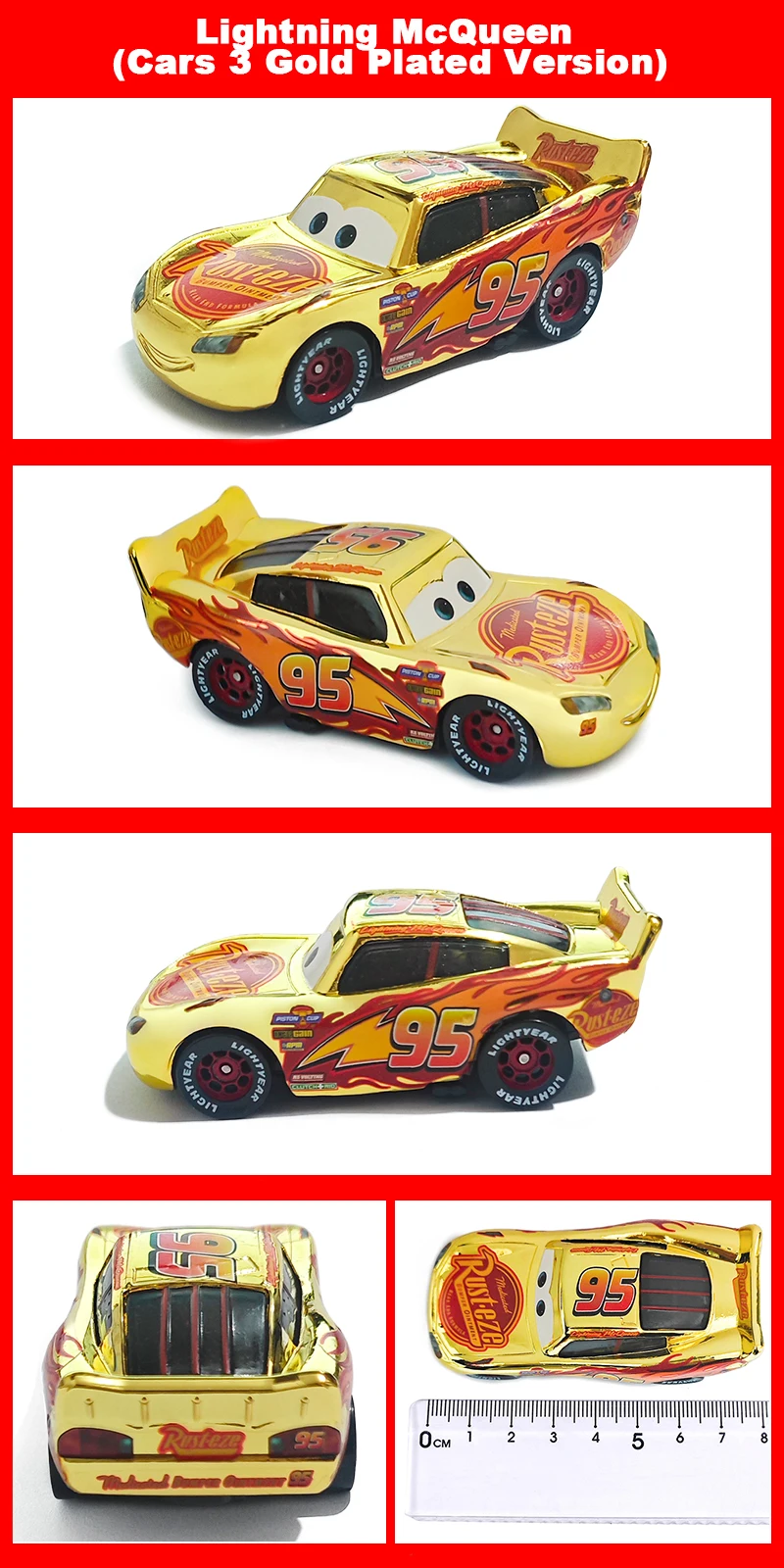 Pixar Cars 3 Lightning Mcqueen Toys Mater Model Collection 1:55 Diecast Vehicles Alloy Car Toys For Child Christmas Gift