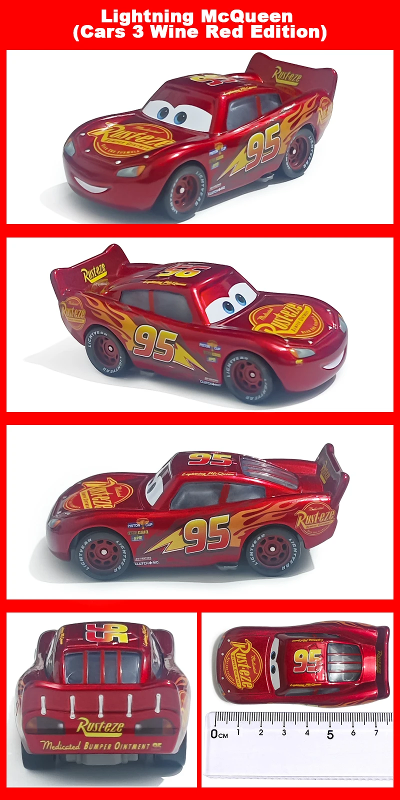 Pixar Cars 3 Lightning Mcqueen Toys Mater Model Collection 1:55 Diecast Vehicles Alloy Car Toys For Child Christmas Gift