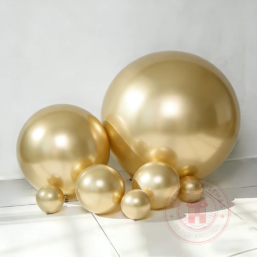 5" 10" 12" 18" Metal Balloon Birthday Party Decoration Valentine's Day Wedding Balloons Arch Christmas Festival Decor Supplies