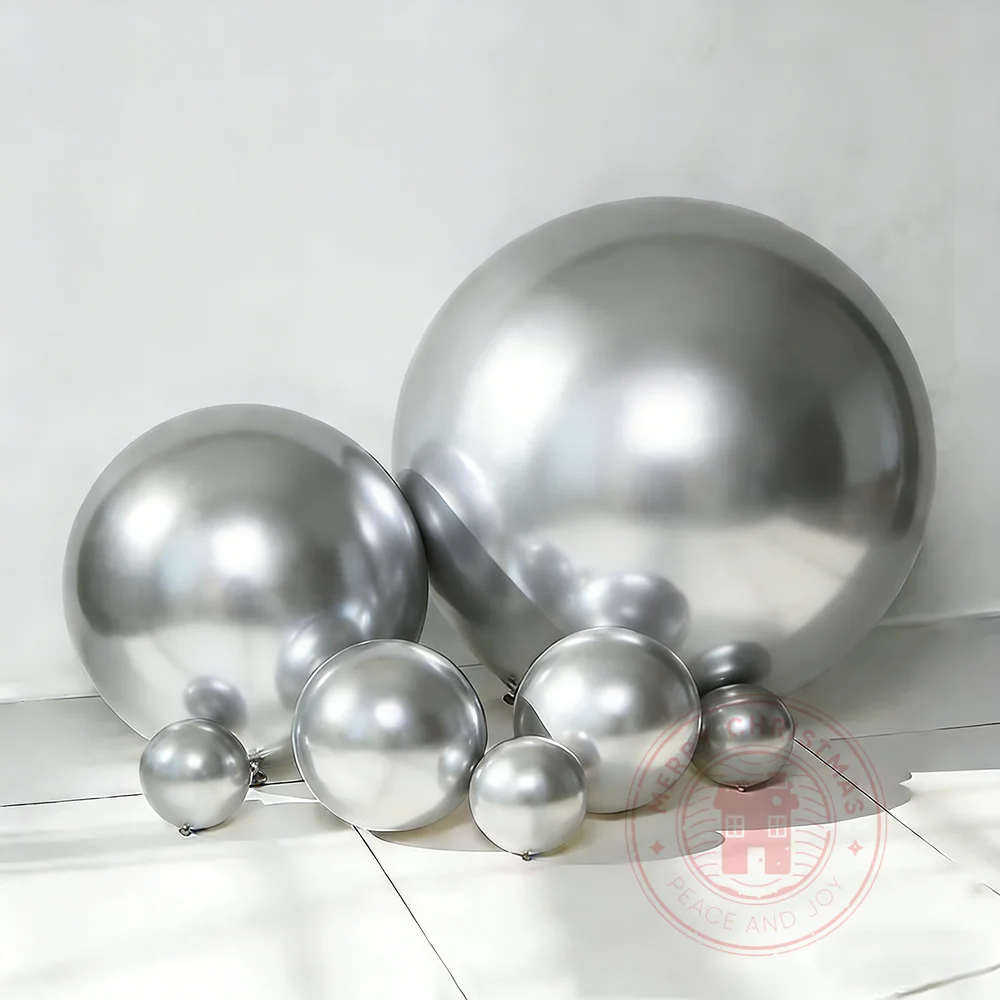 5" 10" 12" 18" Metal Balloon Birthday Party Decoration Valentine's Day Wedding Balloons Arch Christmas Festival Decor Supplies