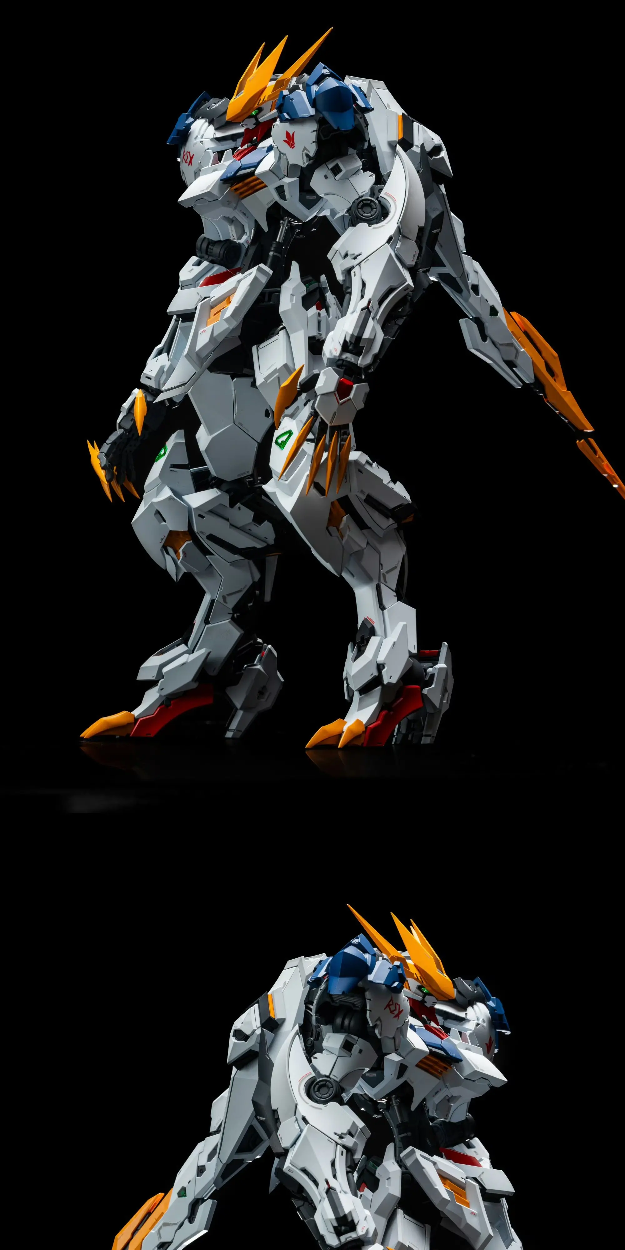【IN STOCK】LUNAVOR MG 1/100 Wolf King Barbatos ASW-G-08 GK Assembly Model Kits Action Figure Plastic Robot Toys Christmas Gifts