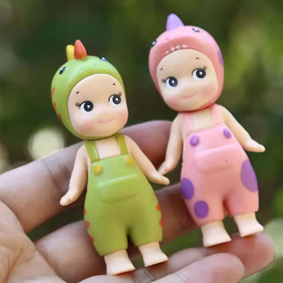 Dinosaur Series Cute Cartoon Doll Mini Mystery Box Collectible Anime Figurine Car Decor for Kids Christmas Birthday Gift