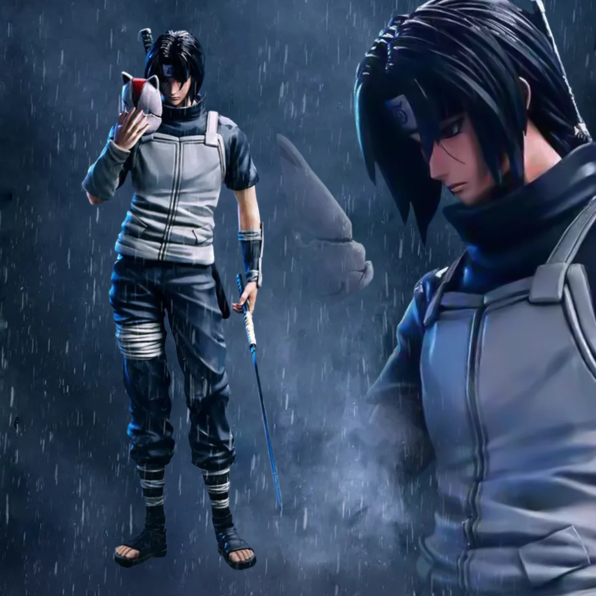 NARUTO ITACHI model sculpture, anime peripherals, figures, home decorations, small gifts, Christmas gifts