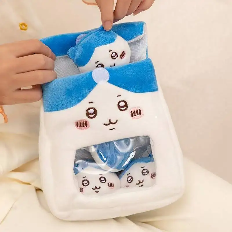 20cm Latest Bag of Snacks Small Eight Kawaii Stuffed Plush Toy Doll Cartoon Anime Cute Gift for Children Fun Doll Christmas