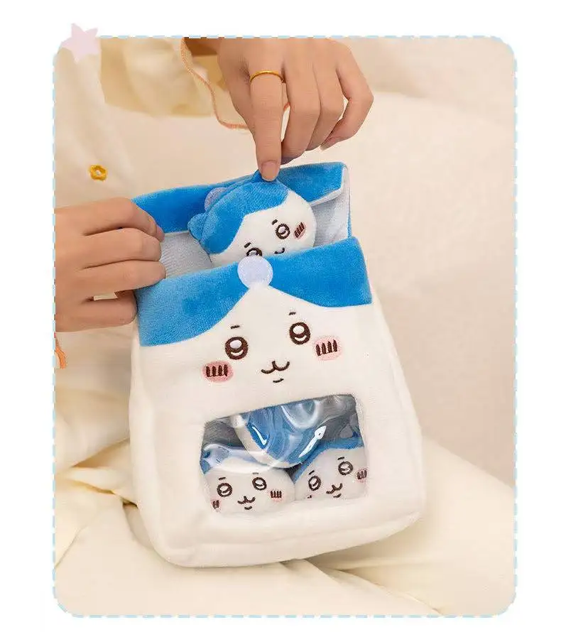 20cm Latest Bag of Snacks Small Eight Kawaii Stuffed Plush Toy Doll Cartoon Anime Cute Gift for Children Fun Doll Christmas