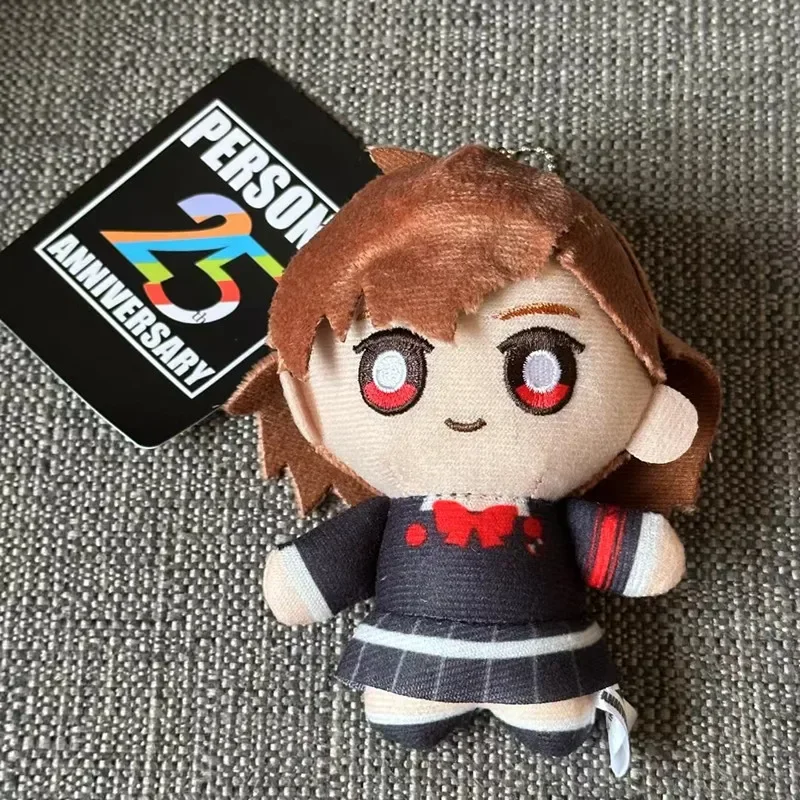 10CM Anime Yuuki Makoto Aegis Shiomi Kotone Gorou Akechi Joker Shiomi Kotone Cosplay Anime Plushie Pendant Kids Christmas Gifts