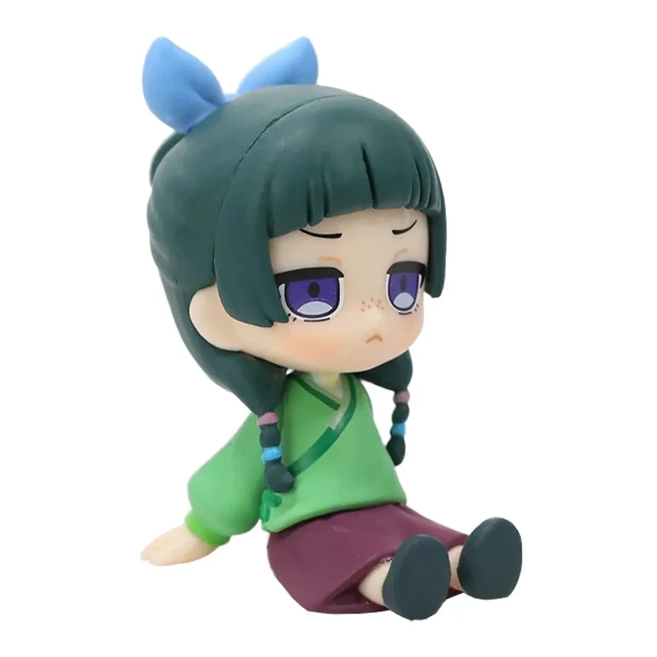 The Apothecary Diaries Maomao Jinshi Mini Figure Anime Periphery Kawaii Sitting Toys Desktop Car Ornaments Model Christmas Gifts