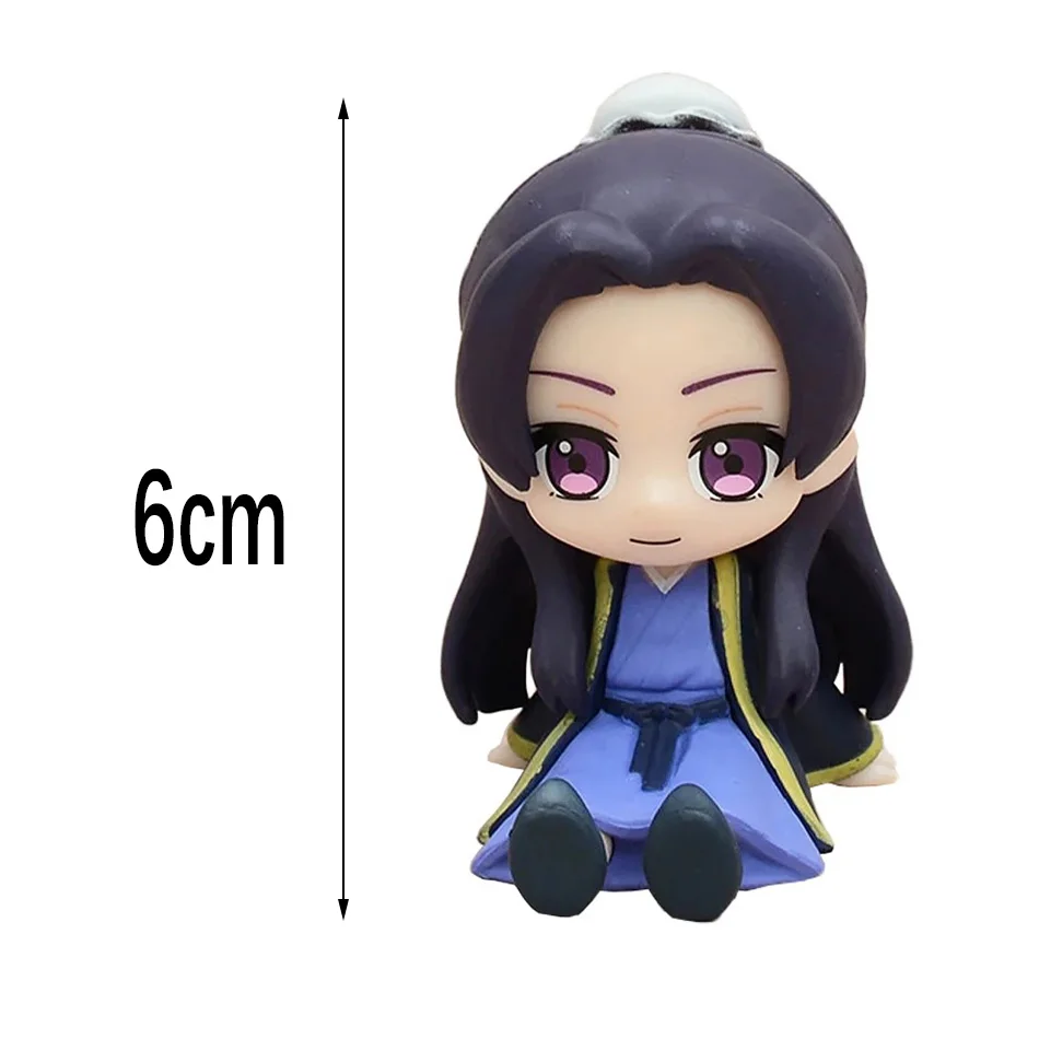 The Apothecary Diaries Maomao Jinshi Mini Figure Anime Periphery Kawaii Sitting Toys Desktop Car Ornaments Model Christmas Gifts