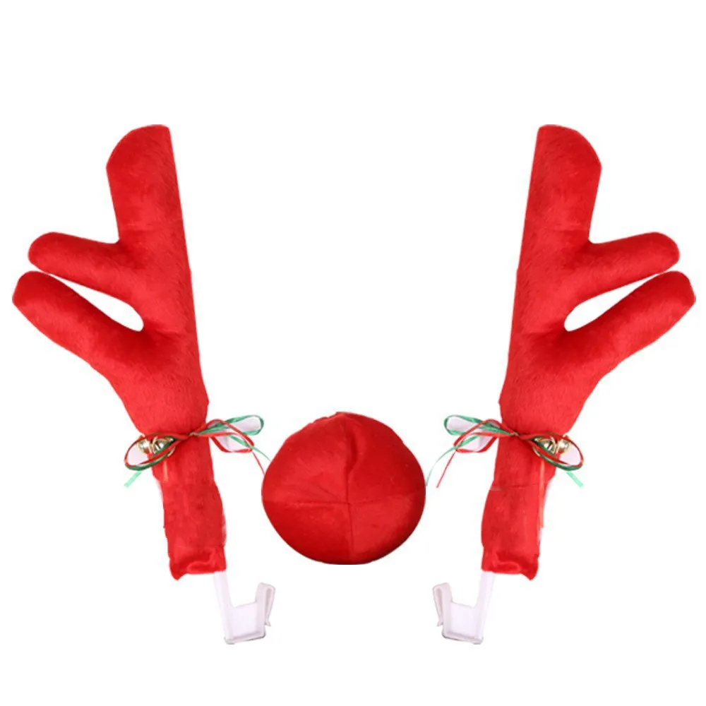 Christmas Car Decoration Antlers Car Antlers Christmas Decoration Christmas Car Decoration Tail Antlers