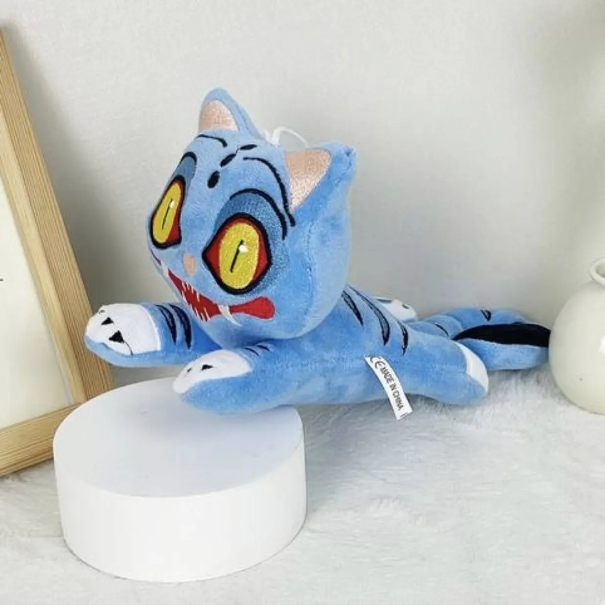 Cute Anime Style Plush Doll Soft Stuffed Toy Fans Collection Kawaii Character Plushie Kids Birthday Christmas Gift