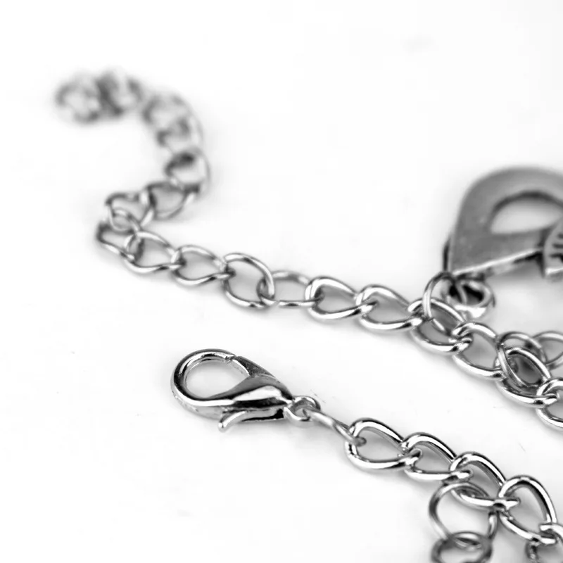 Handmade TV Show The Vampire Diaries Inspired Charm Bracelet lena Stefan Damon Fandom Charms Wristlet For Women Christmas Gifts