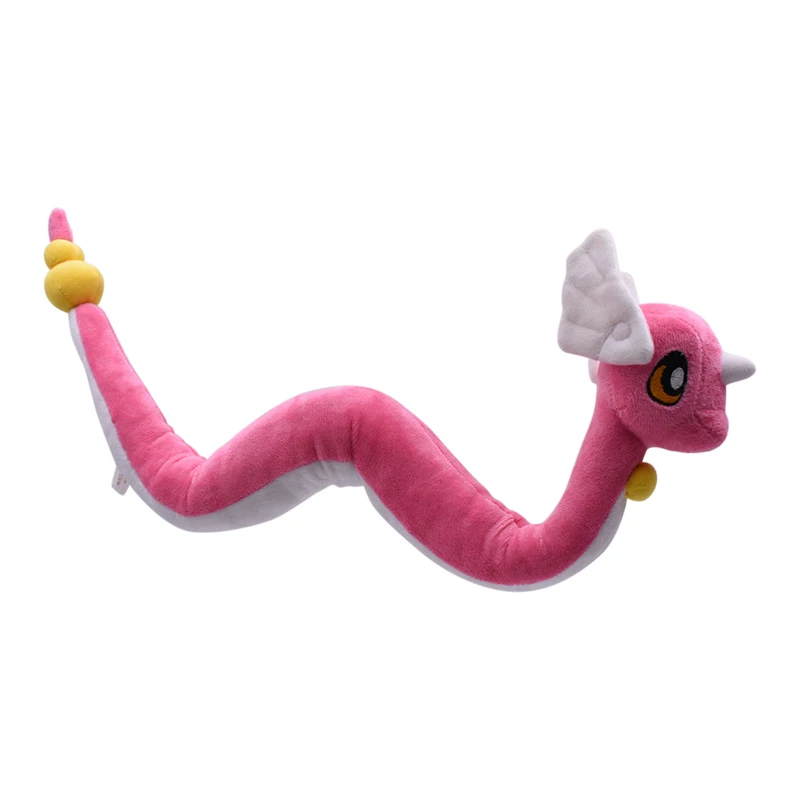 Dragonair Plush Toys Cute Blue Pink Dragonair Soft Anime Stuffed Peluche Cartoon Plushies Dolls Kids Christmas Gifts Ornament