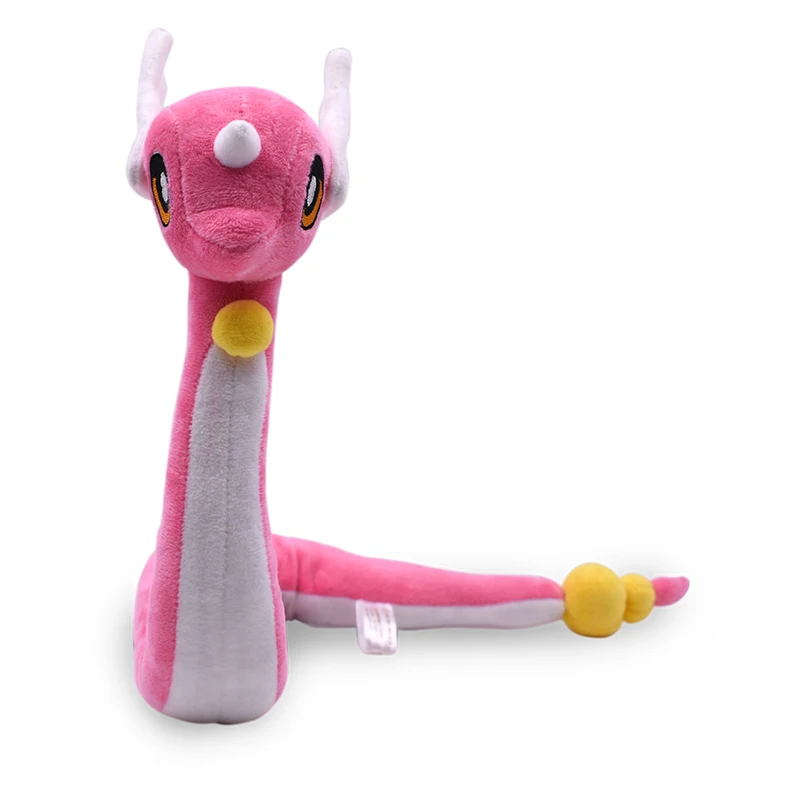 Dragonair Plush Toys Cute Blue Pink Dragonair Soft Anime Stuffed Peluche Cartoon Plushies Dolls Kids Christmas Gifts Ornament