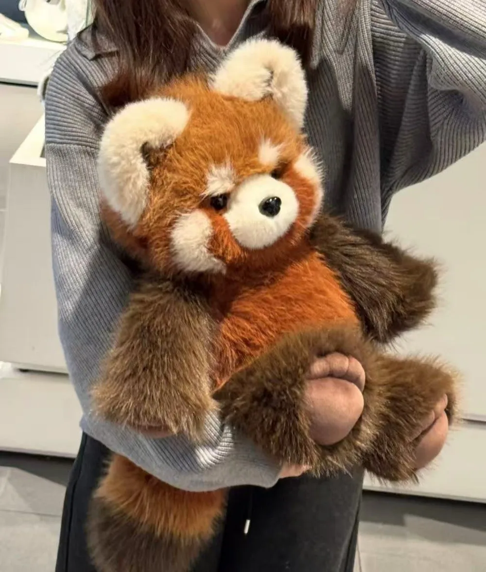 Kawaii Raccoon Animal Pillow Panda Fluffy Raccoon Fluffy Emotional Support Raccoon Christmas Gift