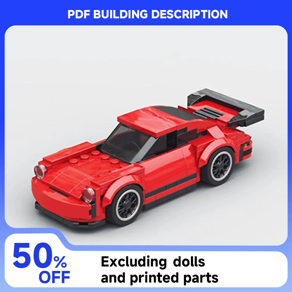 NEW City Supercar Model Moc Building Bricks Red City Speed Technology Modular Blocks Gifts Christmas Toys DIY Sets Assembly