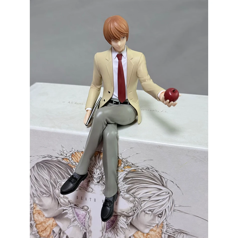 16cm Death Note Anime Yagami Light / L /Ryuuk Action Figure Statue Figurines Pvc Collection sculpture Model Toy Christmas Gifts
