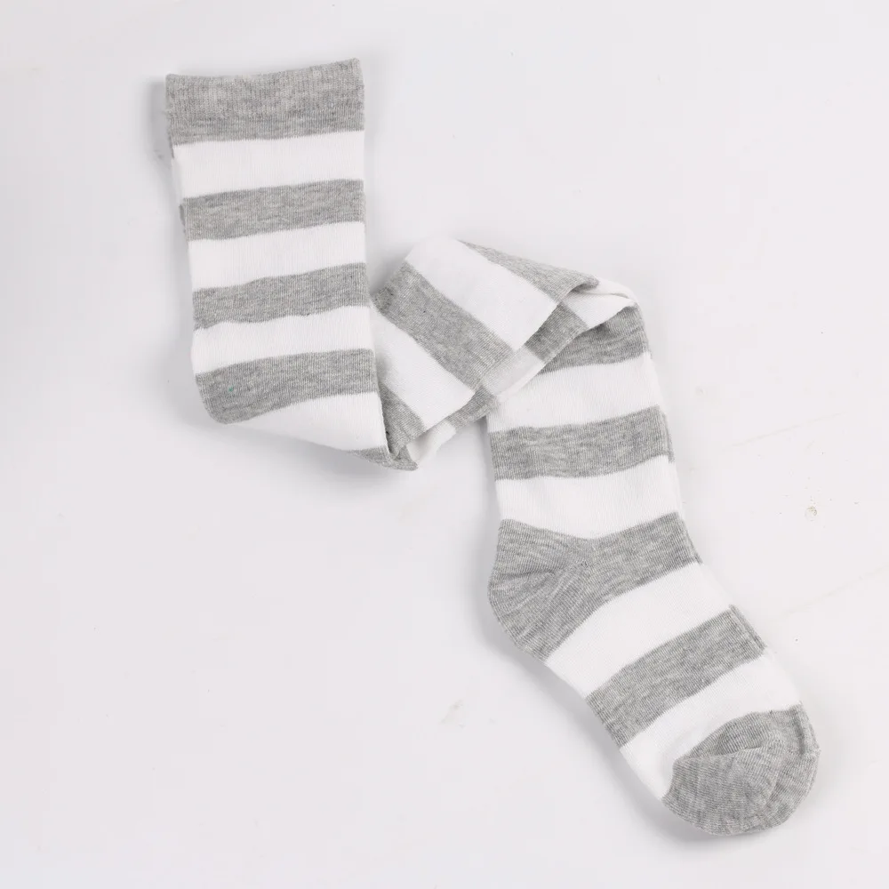 Wide Striped Stockings Women Over Knee High Long Socks Christmas Halloween Cosplay Anime Performance Party Gifts Socks Colorful