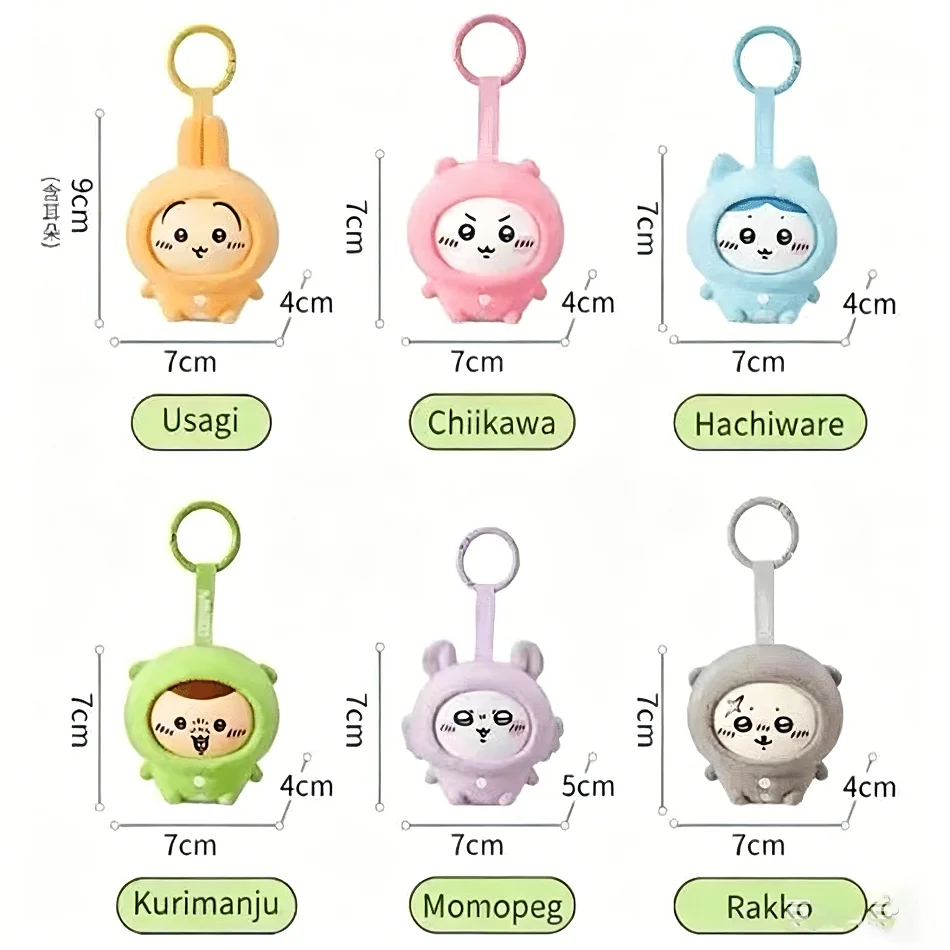 New Anime Chiikawa Series Blind Box Figure Doll Keychain Pendant Kawaii Hanging Decor Mystery Boxs Model Toys Christmas Gifts