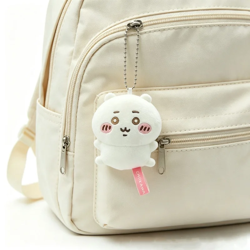 Hot Anime Genuine Chiikawa Hachiware Usagi Plush Dolls Keychains Small Pendant Bag Hangings Christmas Birthday Gifts