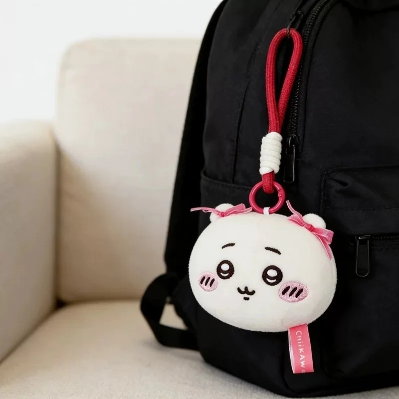 Hot Anime Genuine Chiikawa Hachiware Usagi Plush Dolls Keychains Small Pendant Bag Hangings Christmas Birthday Gifts