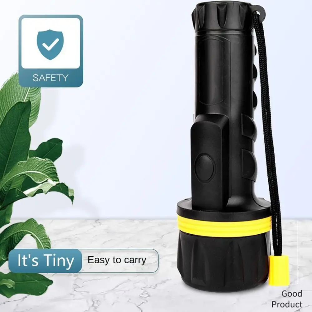 Super Bright 3LED/7LED/1W Battery Operated Rubber LED Torches Flashlight Toch Spotlight Tough Waterproof Camping Hand Light