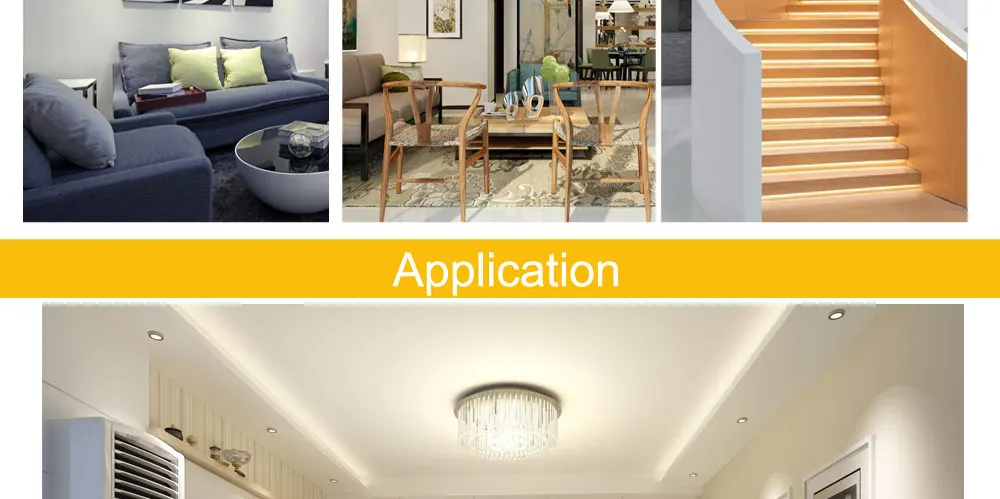 SUMBULBS FCOB LED Strip Light 480 Chips/M LED COB 12V Warm Nature Cool White for Bedroom Stage Home TV DIY Lighting Decoration