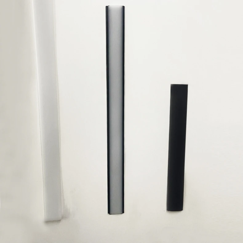 Black Flexible LED Silicone Neon Tube Waterproof Silica Gel Ribbon Rope Strip Light Living Room Decor Linear Lamp 1616 2020 3020