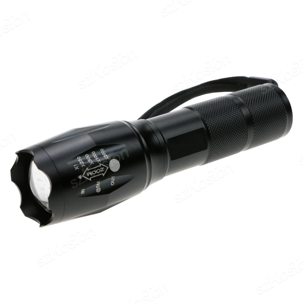XML T6 LED Flashlight Portable Telescopic Tactical Torch Lanterna Tactical Flashlight Zoomable Waterproof Outdoor Camping Bike