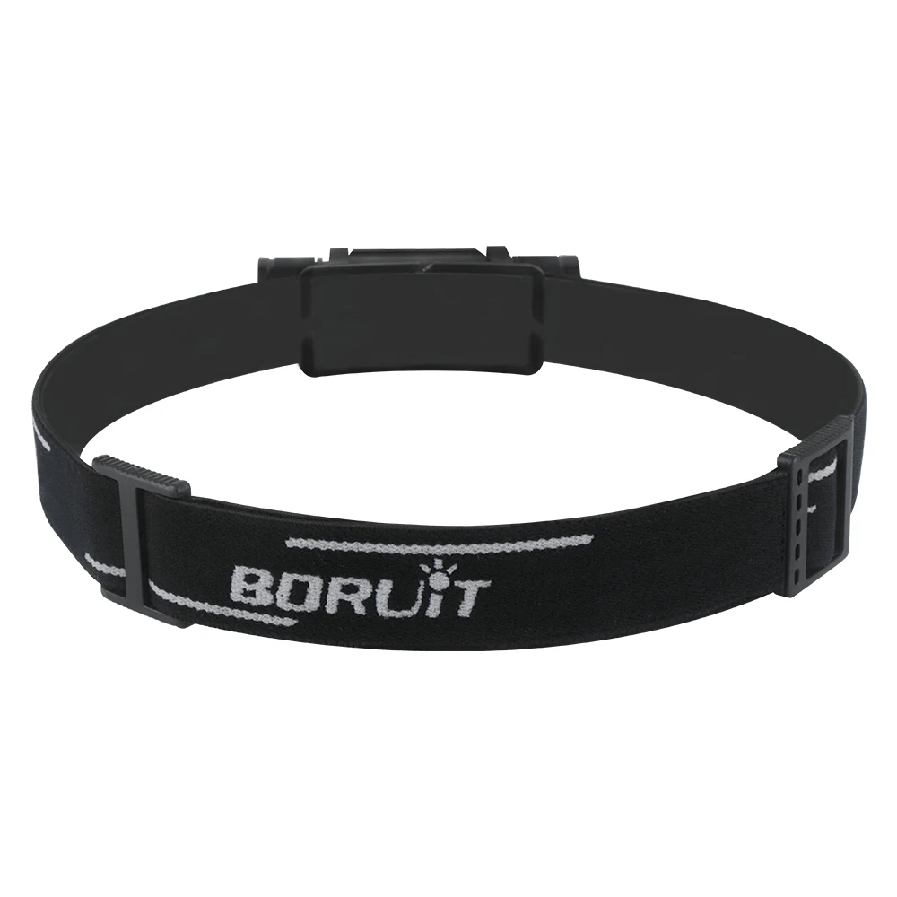 BORUiT HP300/HP500 LED Headlamp 7-Mode 1000LM Powerful Headlight Type-C Rechargeable Head Torch Camping Hunting Lantern