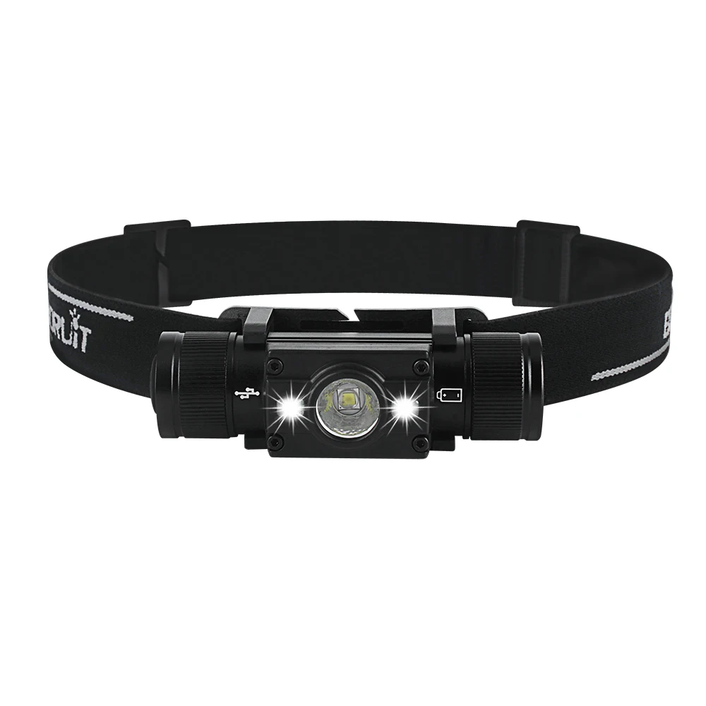 BORUiT HP300/HP500 LED Headlamp 7-Mode 1000LM Powerful Headlight Type-C Rechargeable Head Torch Camping Hunting Lantern