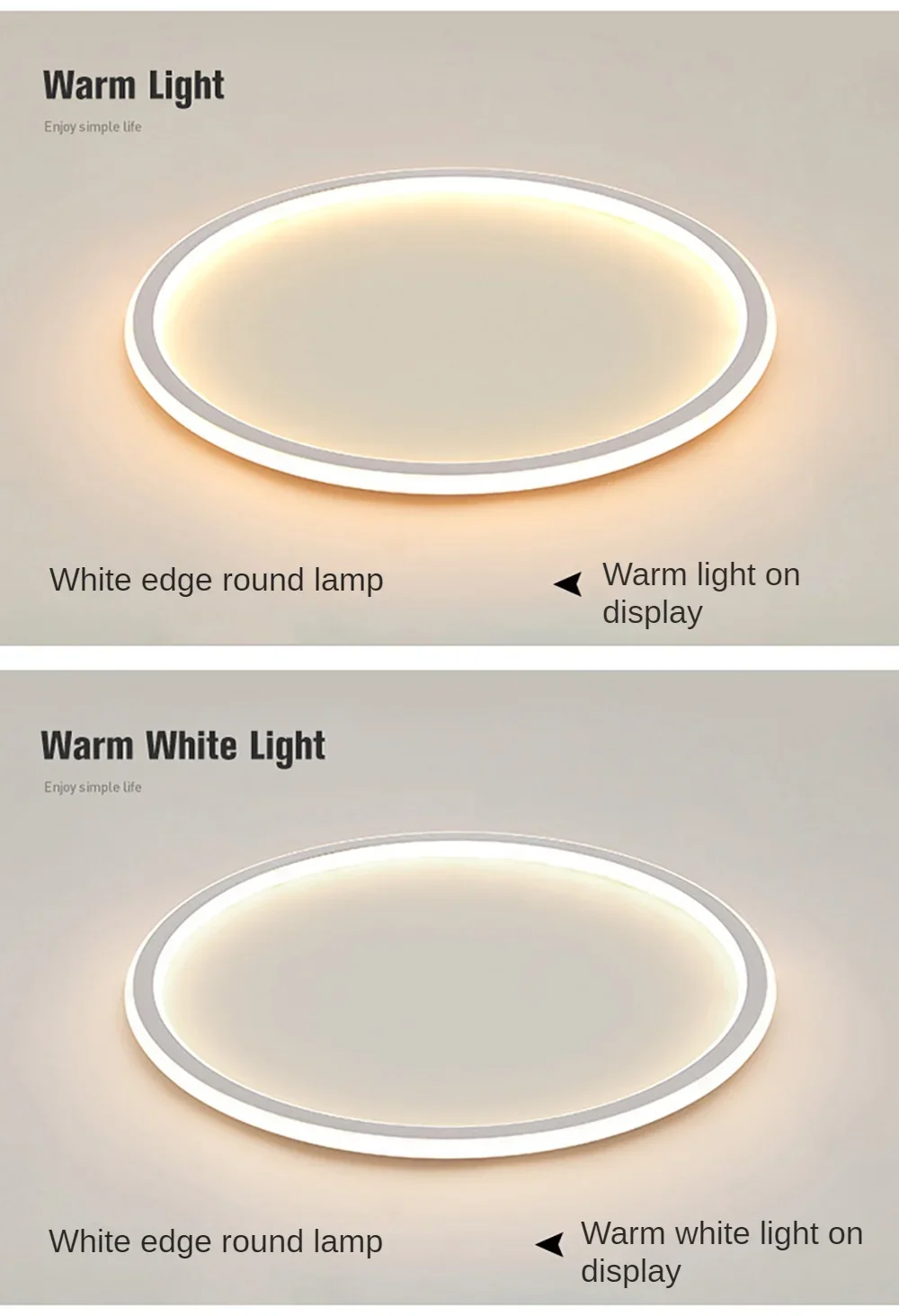 Nordic Minimalist LED Ceiling Light For Bedroom Living Room Aisle Study Room Balcony Circular Remote Control Lighting Chandelier