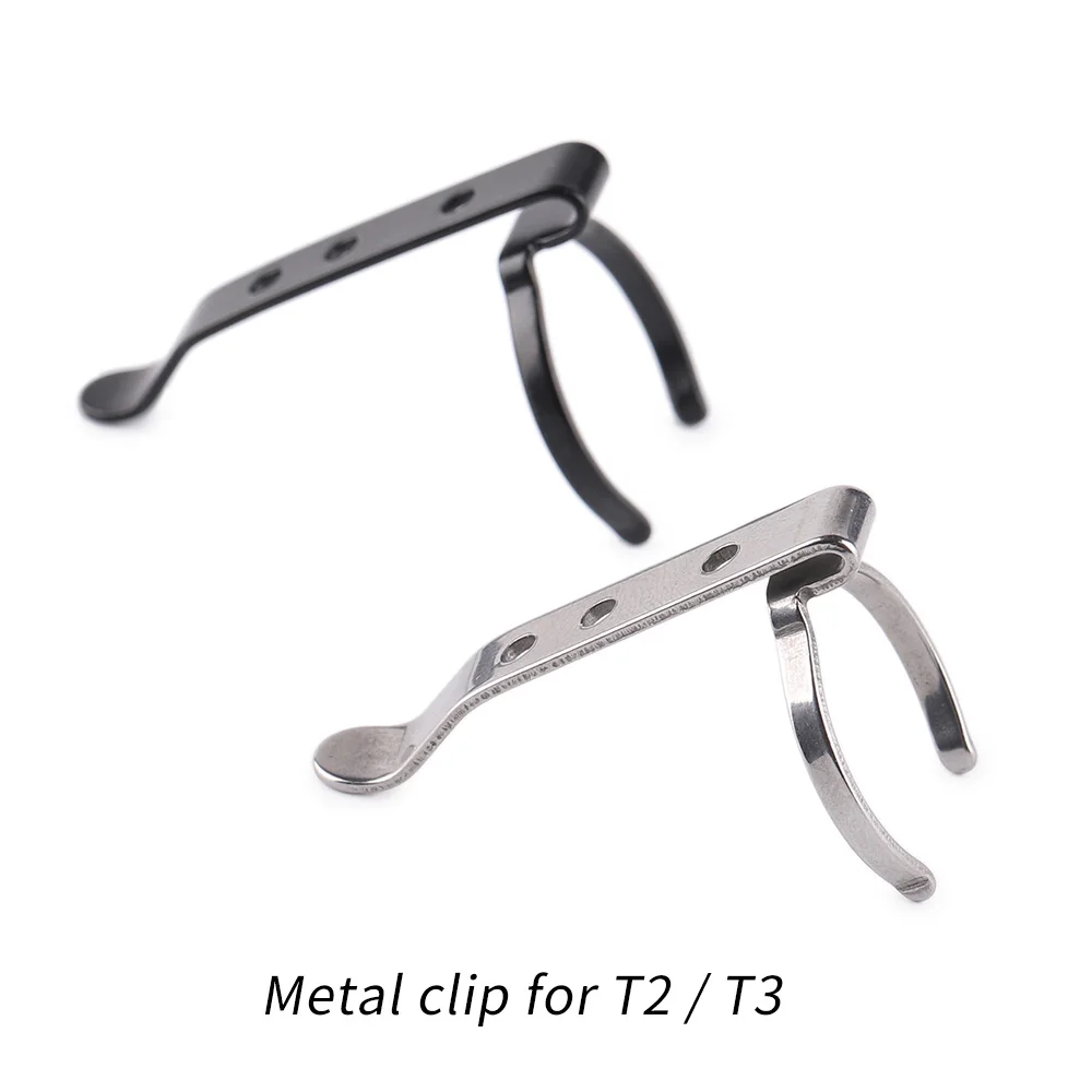 Convoy Stainless Stell Clip Suitable for T2 T3 Flashlight Torch Light