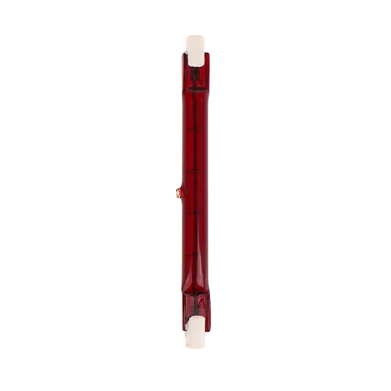 1Pc 500W Red R7 IR Infrared Halogen Outdoor Parasol Heater Tube Bulb Lamp 118mm Home Decoration Holiday Party Supplies