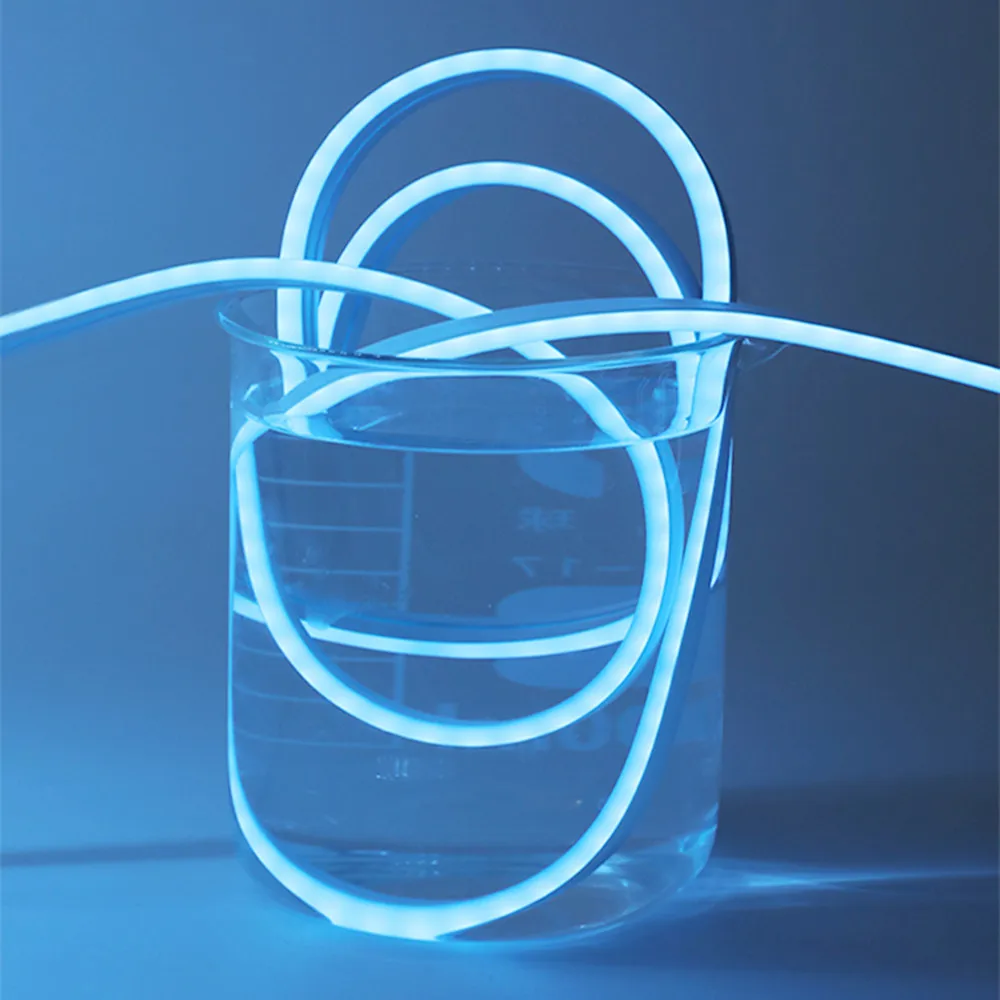 LED Strip 12V 2835 Neon Light Sign 120LEDs/M IP67 Waterproof Flexible Silicone Neon Rope Lights White Warm White DIY Diode Tape