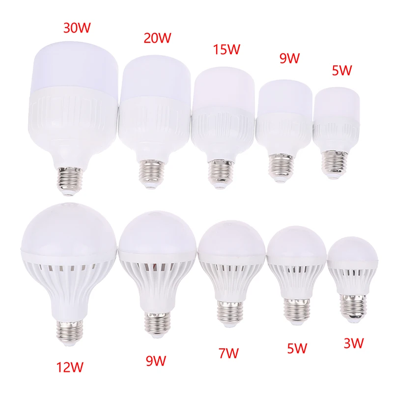 1pc LED Bulb E27 Lamp DC 12V LED Light 5W 7W 9W 12W15W 20W 30W For Led Light Bulbs 12-85V Low Pressure Bulb Light