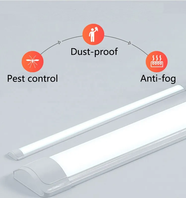 120cm Led Tube Light T5 T8 For Home 110V 220V Led Lamp Tube Bar 40W 60W 4ft Led Tube Light 1200mm /1000mm/ 900mm Tube Lighting