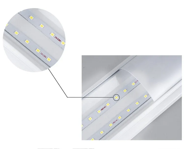120cm Led Tube Light T5 T8 For Home 110V 220V Led Lamp Tube Bar 40W 60W 4ft Led Tube Light 1200mm /1000mm/ 900mm Tube Lighting