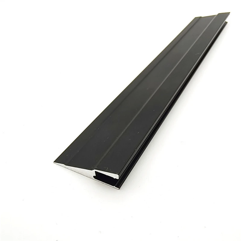 Invisible H7mm LED Oblique Beam Aluminum Profile Surface Mounted Ultra-thin Cabinet Layer Edge Shelf Panel Hard Bar Strip Lights