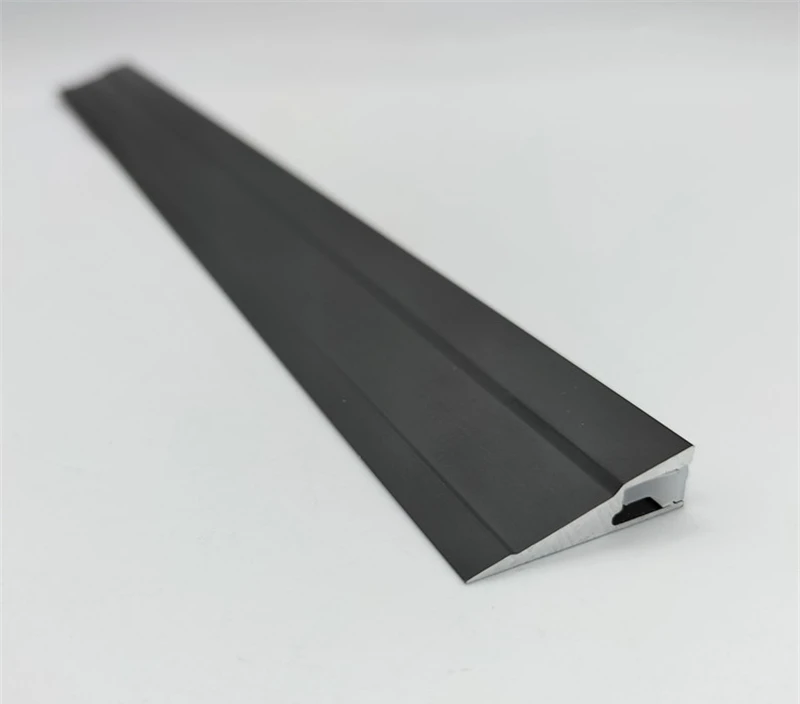 Invisible H7mm LED Oblique Beam Aluminum Profile Surface Mounted Ultra-thin Cabinet Layer Edge Shelf Panel Hard Bar Strip Lights