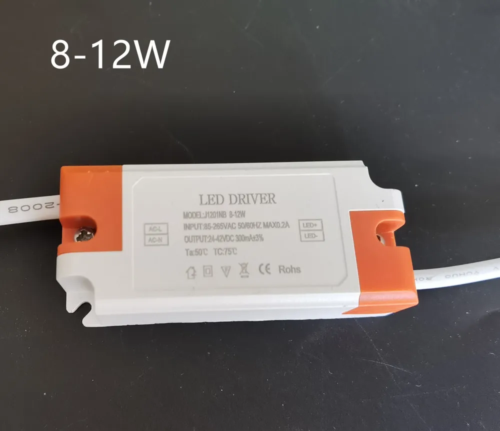 5pcs 300mA 600mA 900mA For Led Bulb1W 3W 4W 7W 8W 12W 24W 36W LED Driver Transformer Power Supply Adapter