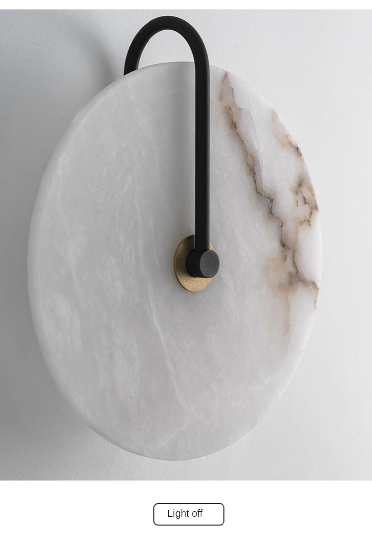 Modern Wall Lamp Led Nordic Lighting Sconces Living Bedroom Bedside Bathroom Restaurant Kitchen Decor Minimalist Round Lights