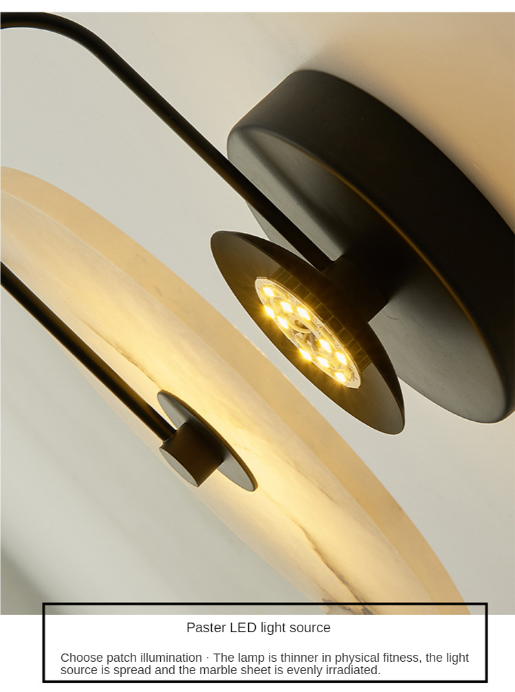 Modern Wall Lamp Led Nordic Lighting Sconces Living Bedroom Bedside Bathroom Restaurant Kitchen Decor Minimalist Round Lights