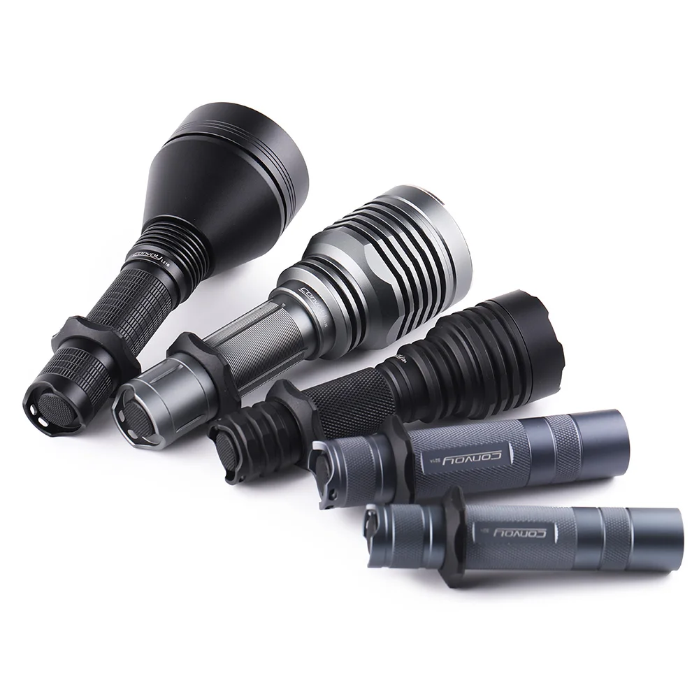 Convoy Silicone Tactical Ring for Flashlight Suitable for Diameters from 24 to 27 mm