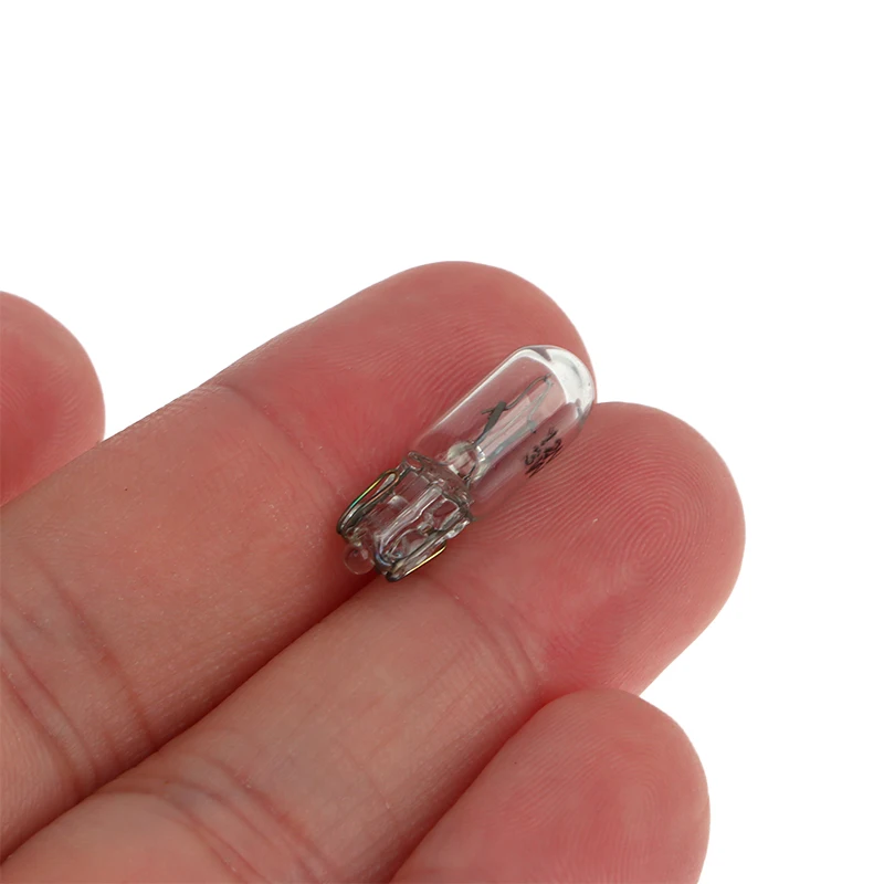 10Pcs Bulb 12V 3W T6.5 Car Dashboard Instrument Panel Light Indicator Light Automotive Products Car Accessories