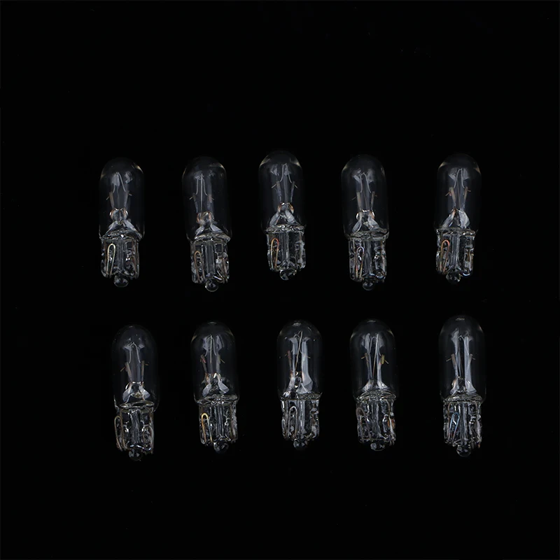 10Pcs Bulb 12V 3W T6.5 Car Dashboard Instrument Panel Light Indicator Light Automotive Products Car Accessories